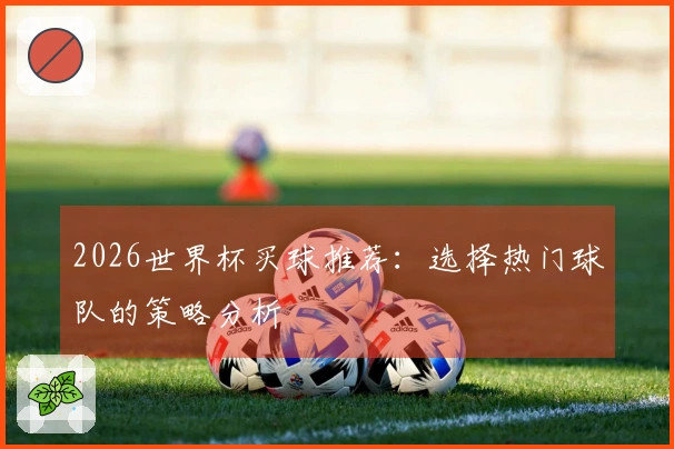 2026世界杯买球推荐：选择热门球队的策略分析