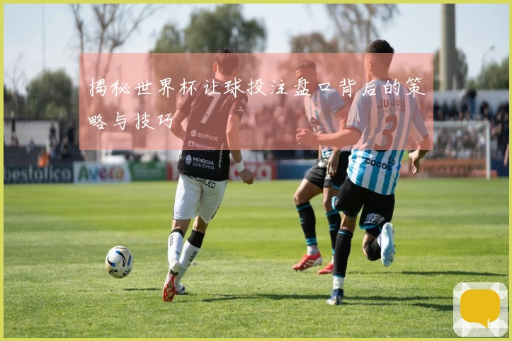 揭秘世界杯让球投注盘口背后的策略与技巧